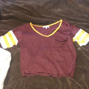 Cute, cropped T shirt